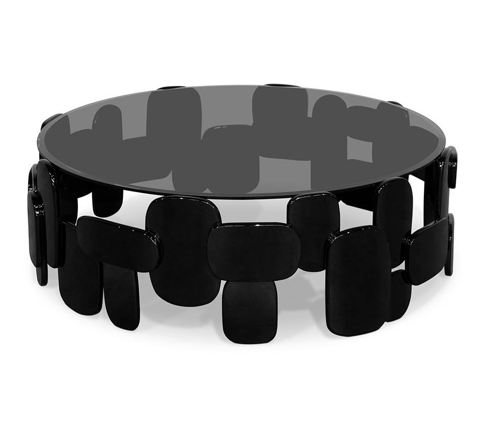 Tribal Stone Center Table