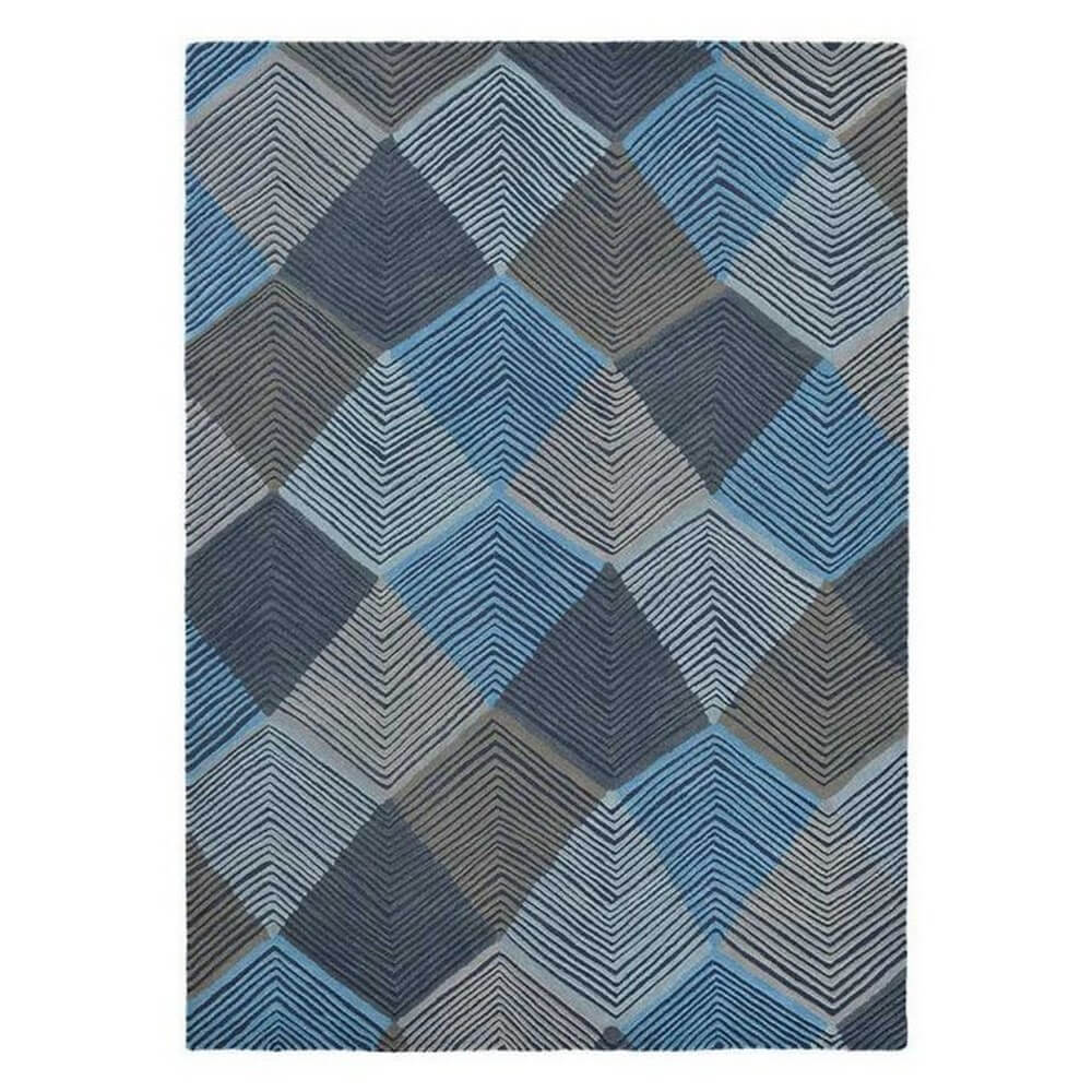 Rhythym Indigo Premium Rug | Size: 5' 7