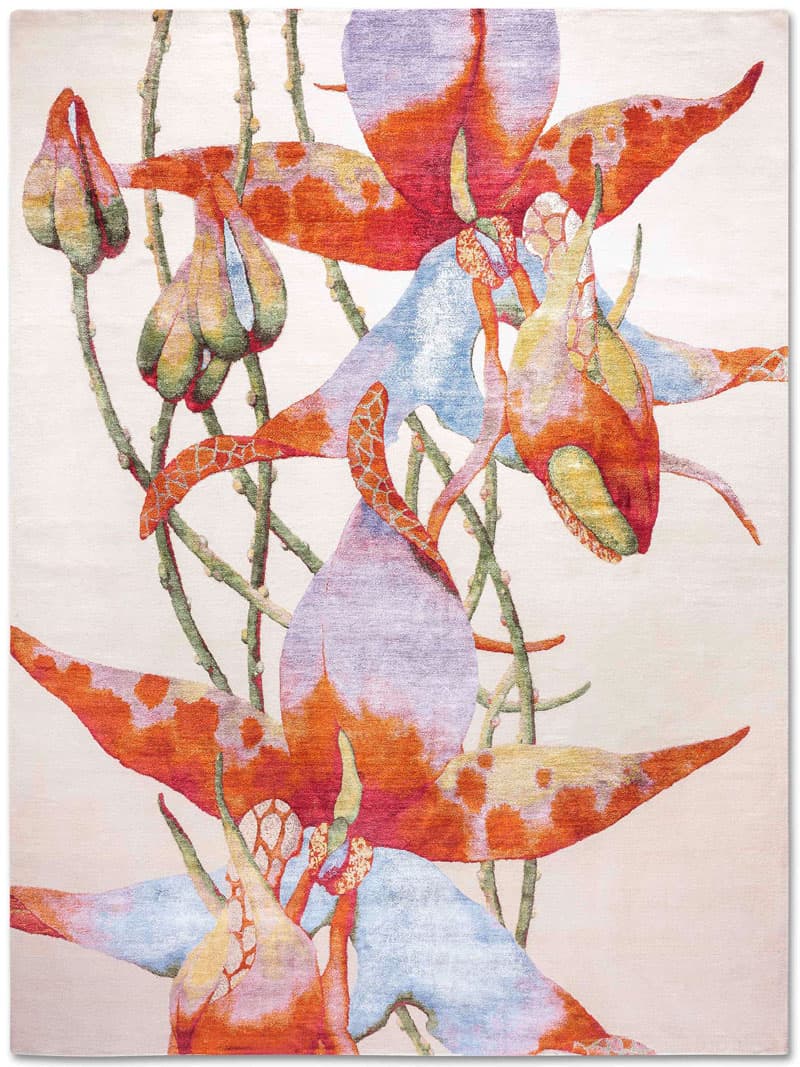 Orchid Exquisite Handmade Rug