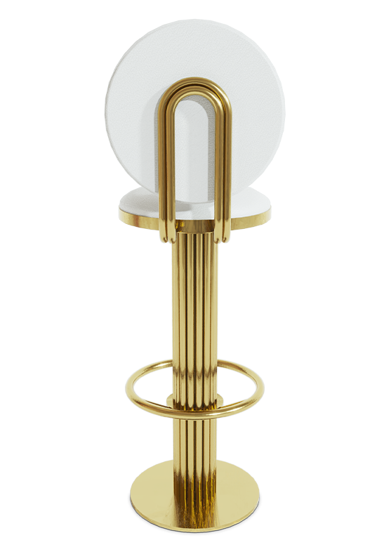 Keira Round Bar Stool
