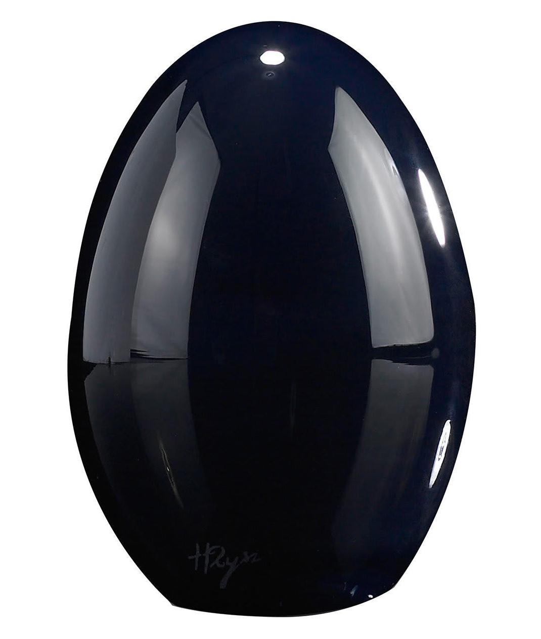Black Glass Small Egg