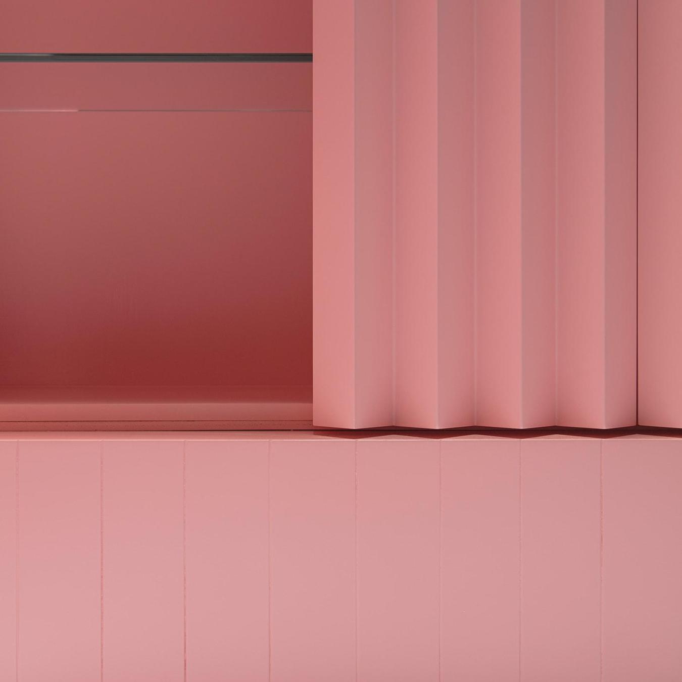 Elegant Pink Sideboard