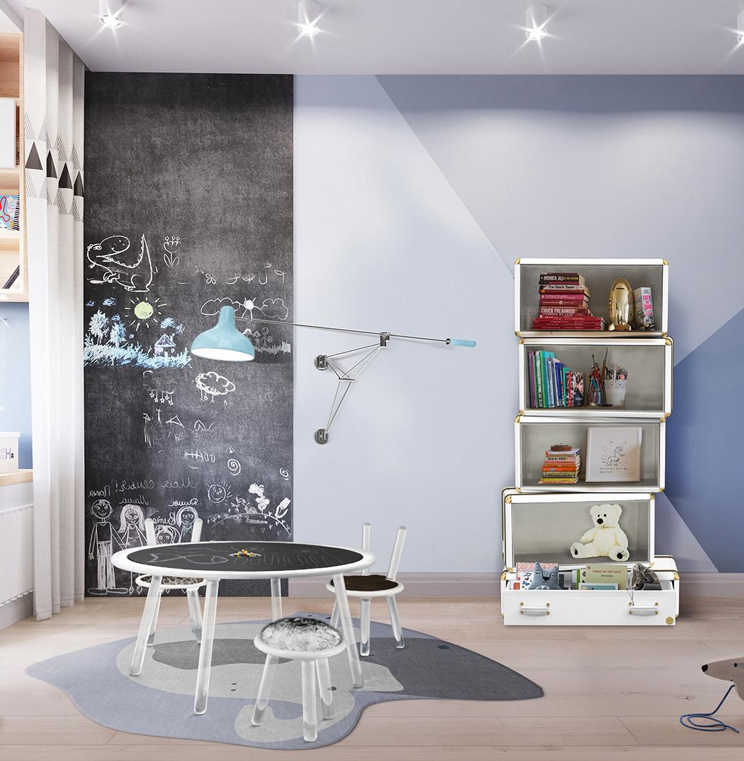 Moonbeam Glow Blue Wall Lamp