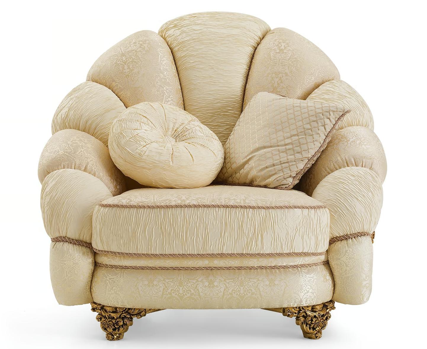 Royal Italian Fabric Armchair