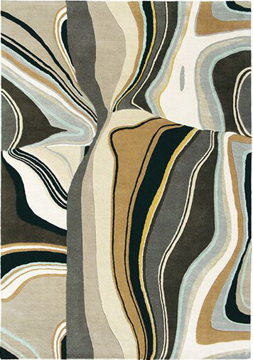 Estella Curve Handmade Rug | Size: 6' 7