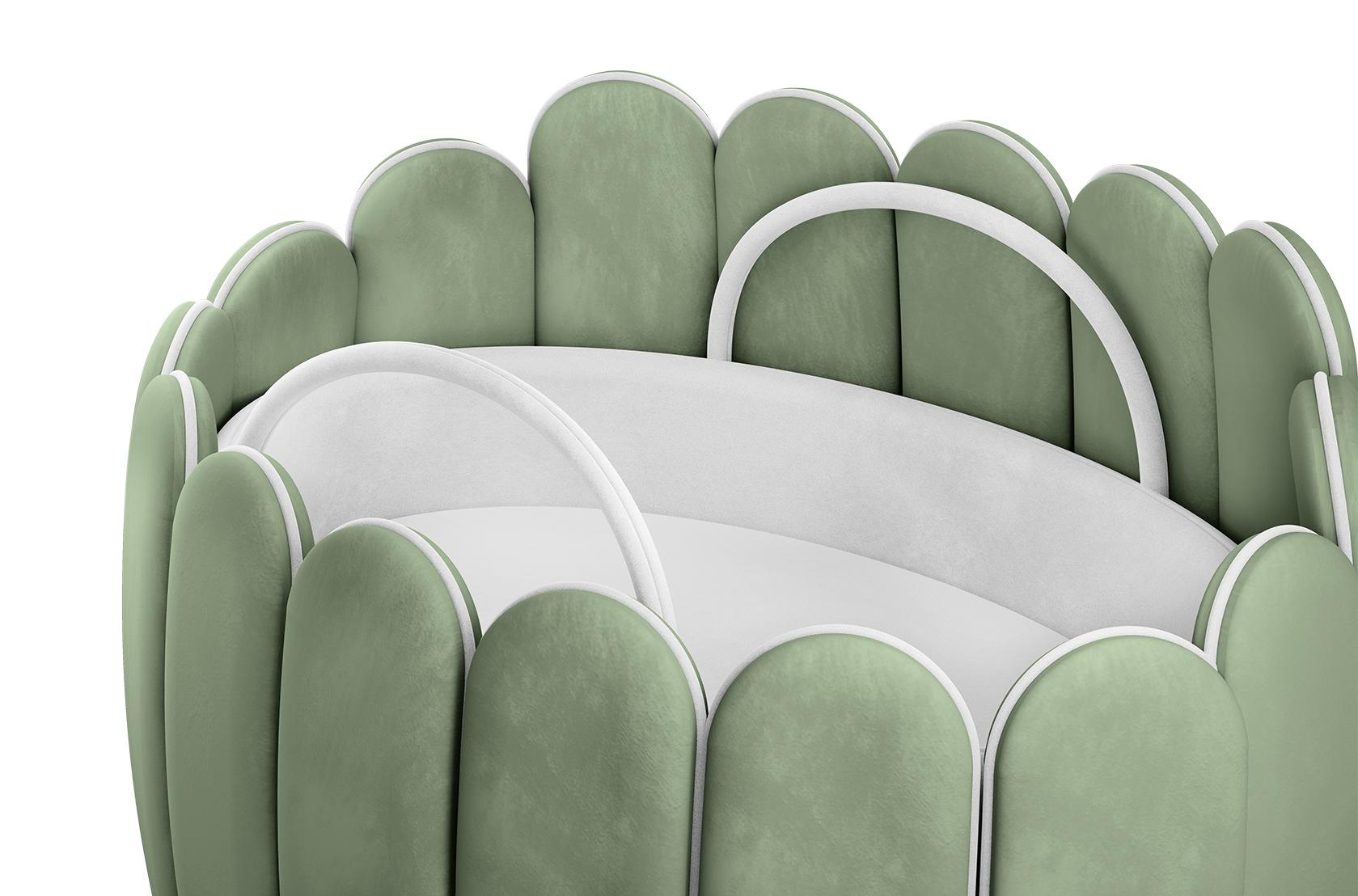 Lotus Gentle Rocking Crib