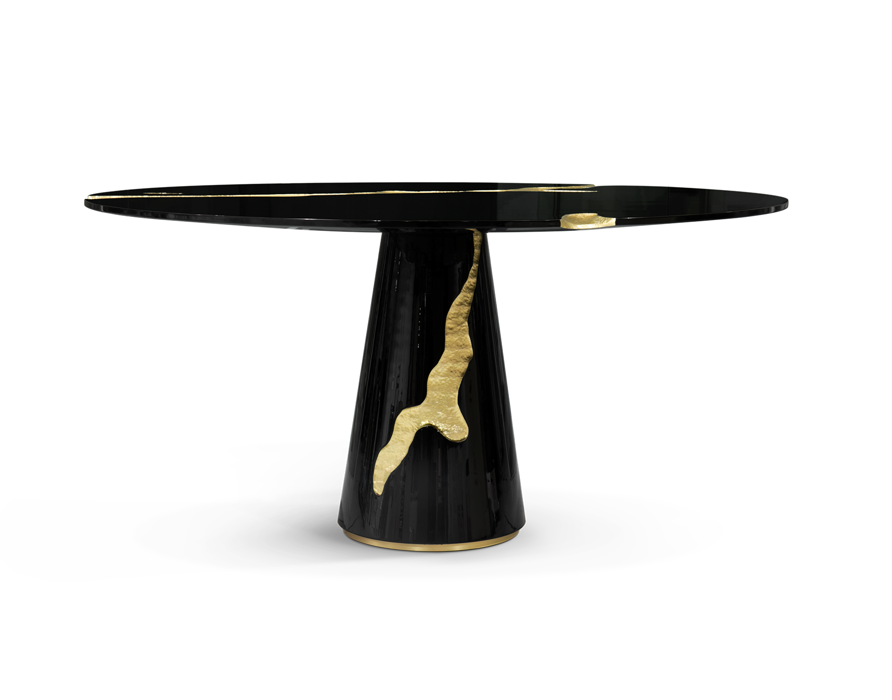 Fissure Black Dining Table