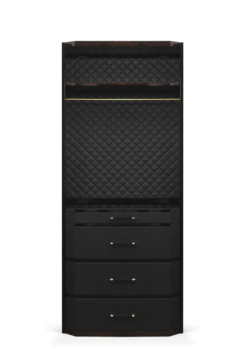 Cadence Black Closet
