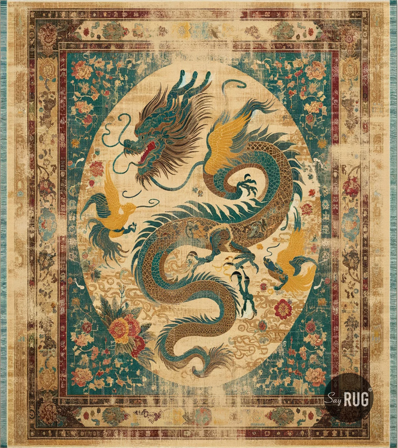 Samurai Original Hand-Knotted Rug