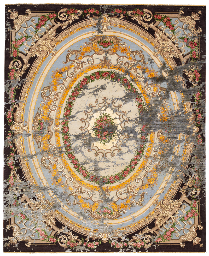 Savonnerie Handwoven Rug