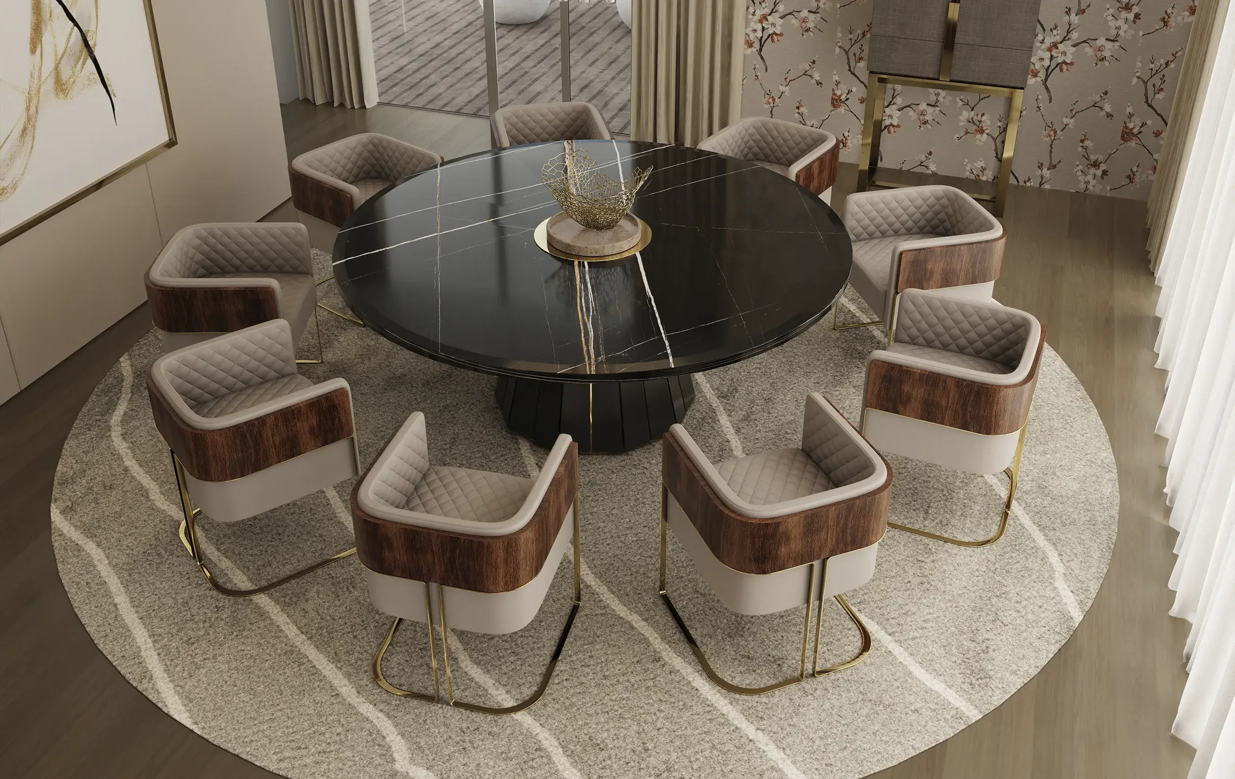 Radiance Dining Table - 6