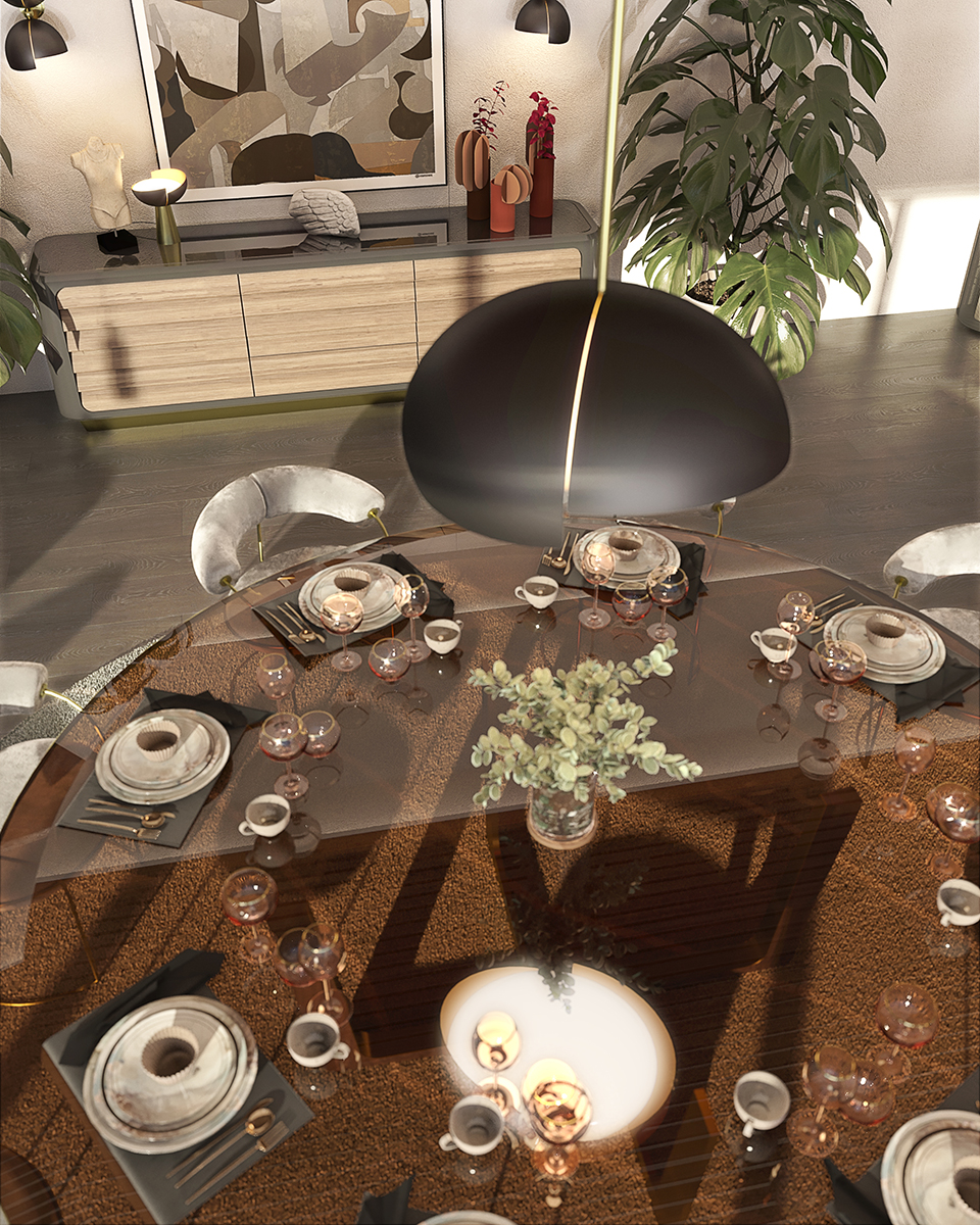 Illusion Suspension Lamp - 2