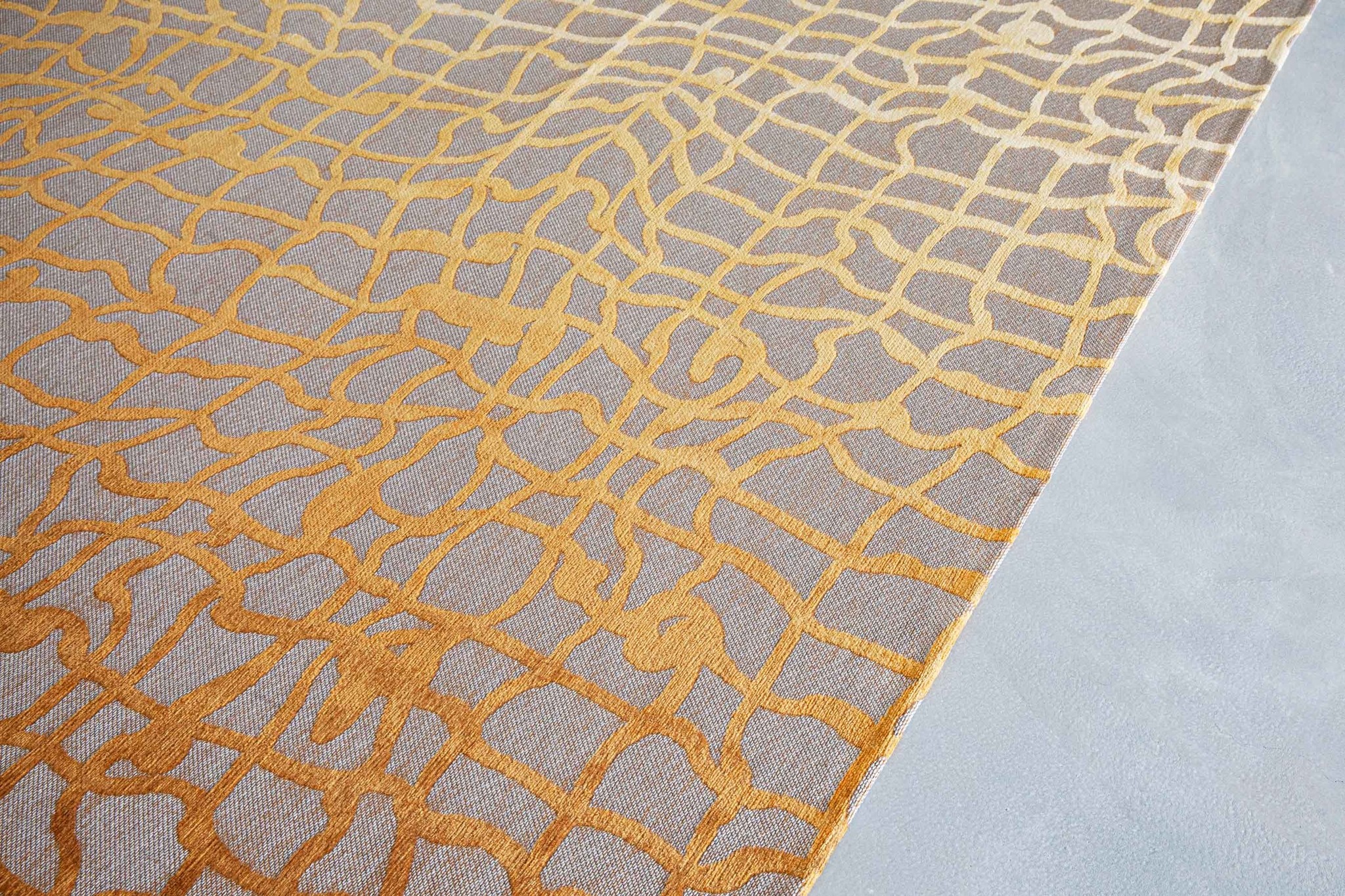 Gold Flatwoven Rug