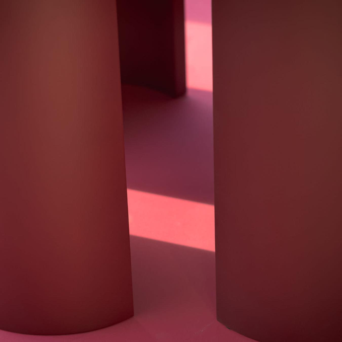 Red Dining Table