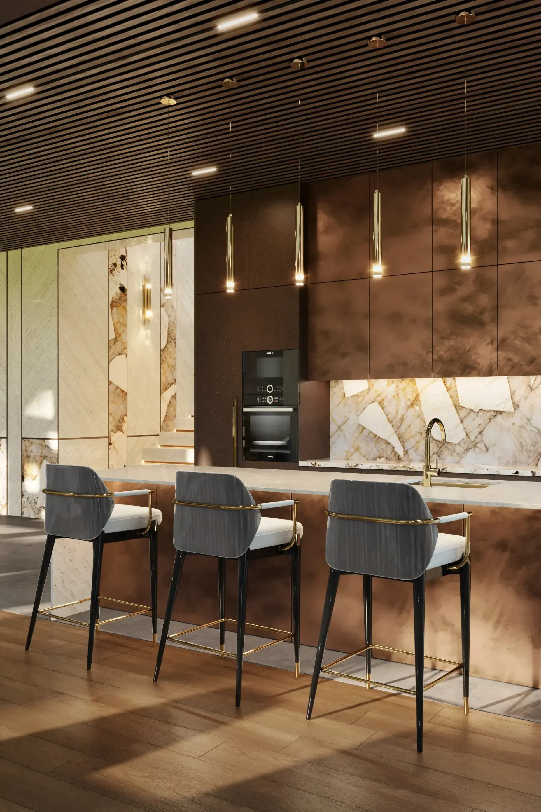 Summit II Bar Chair - 1