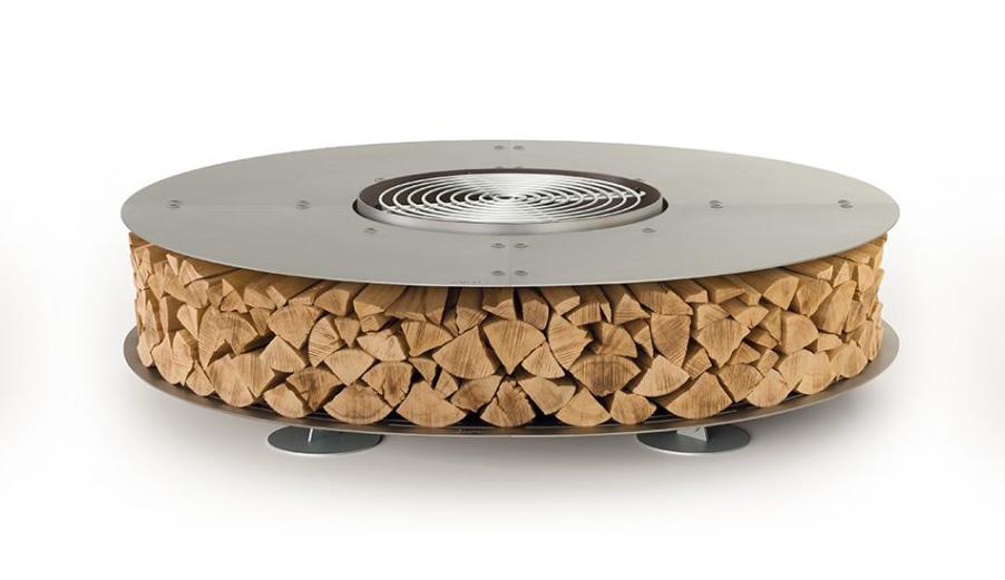 Zero Steel Inox Outdoor Fire Pit