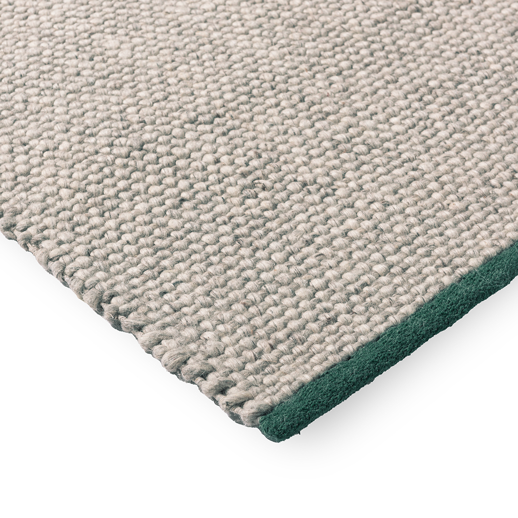 Ash Grey Plain Rug