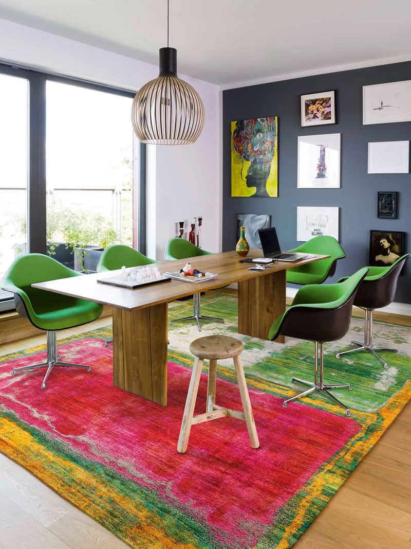 Endless Summer Hand-Woven Rug