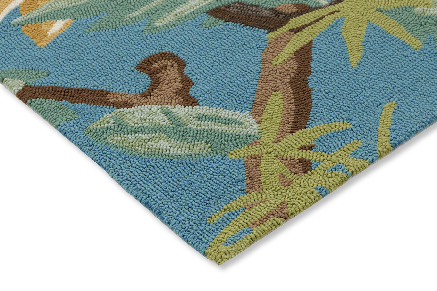 Garden Blue Outdoor Rug