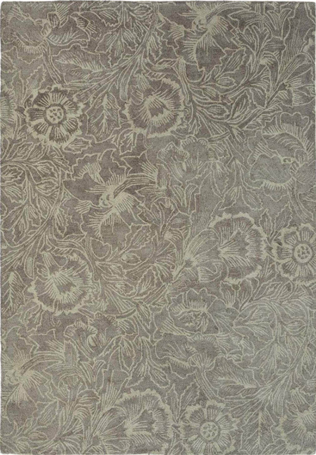 Poppy Taupe Premium Rug | Size: 4' 7