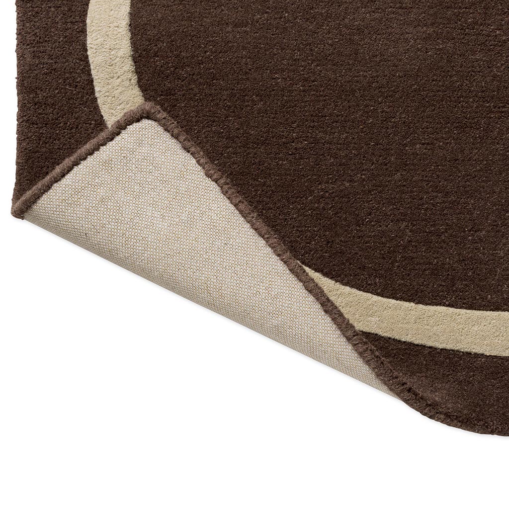 Giant Linear Stem Walnut Rug