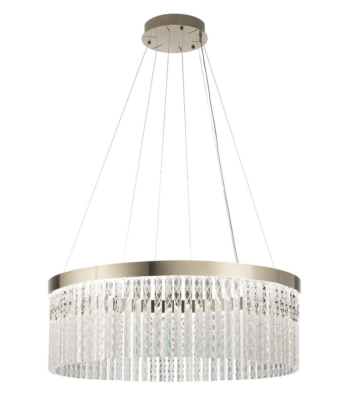 Hand-Engraved Triedro Crystal Chandelier