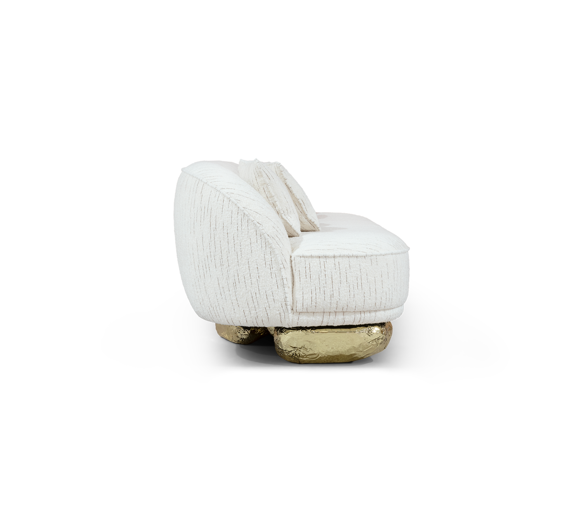 Angora White Sofa