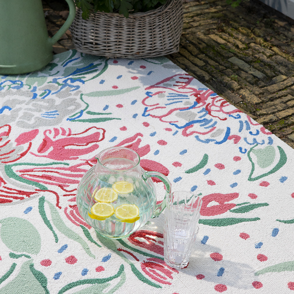 Poppy Red Outdoor Rug