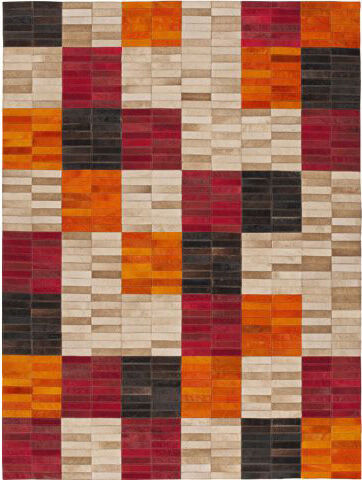 Brantley Cowhide Handwoven Rug