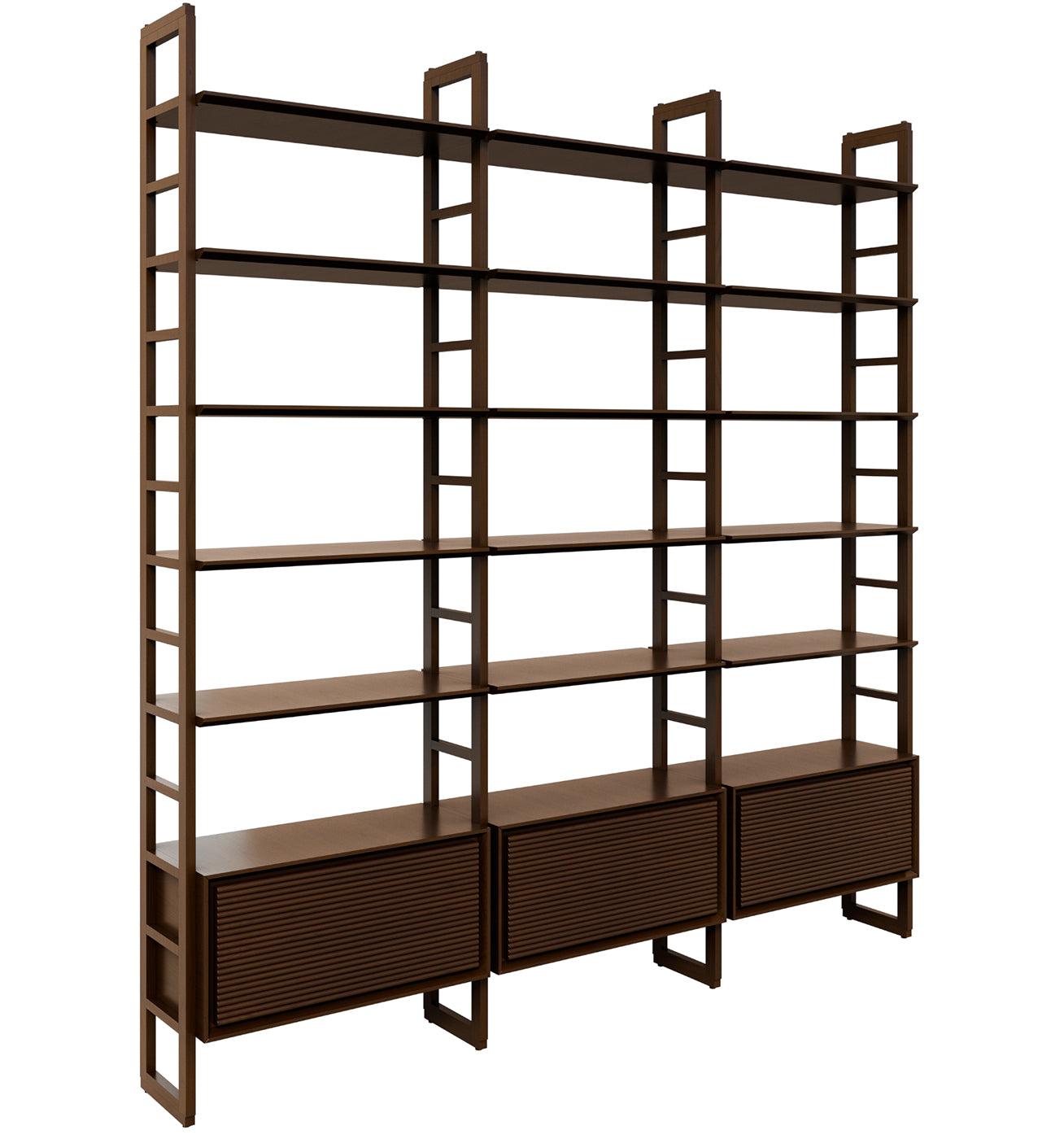 Scala Cherry Wood Bookcase