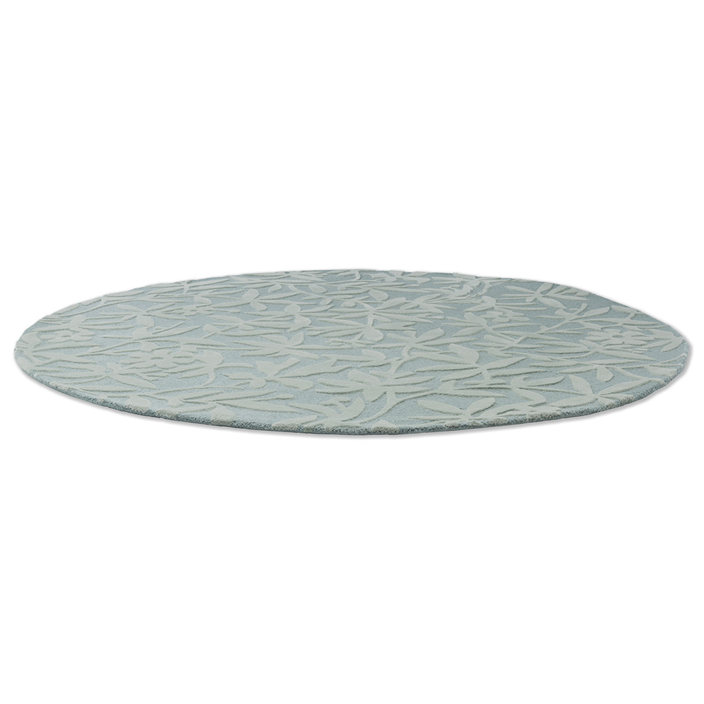 Cleavers Green Round Rug