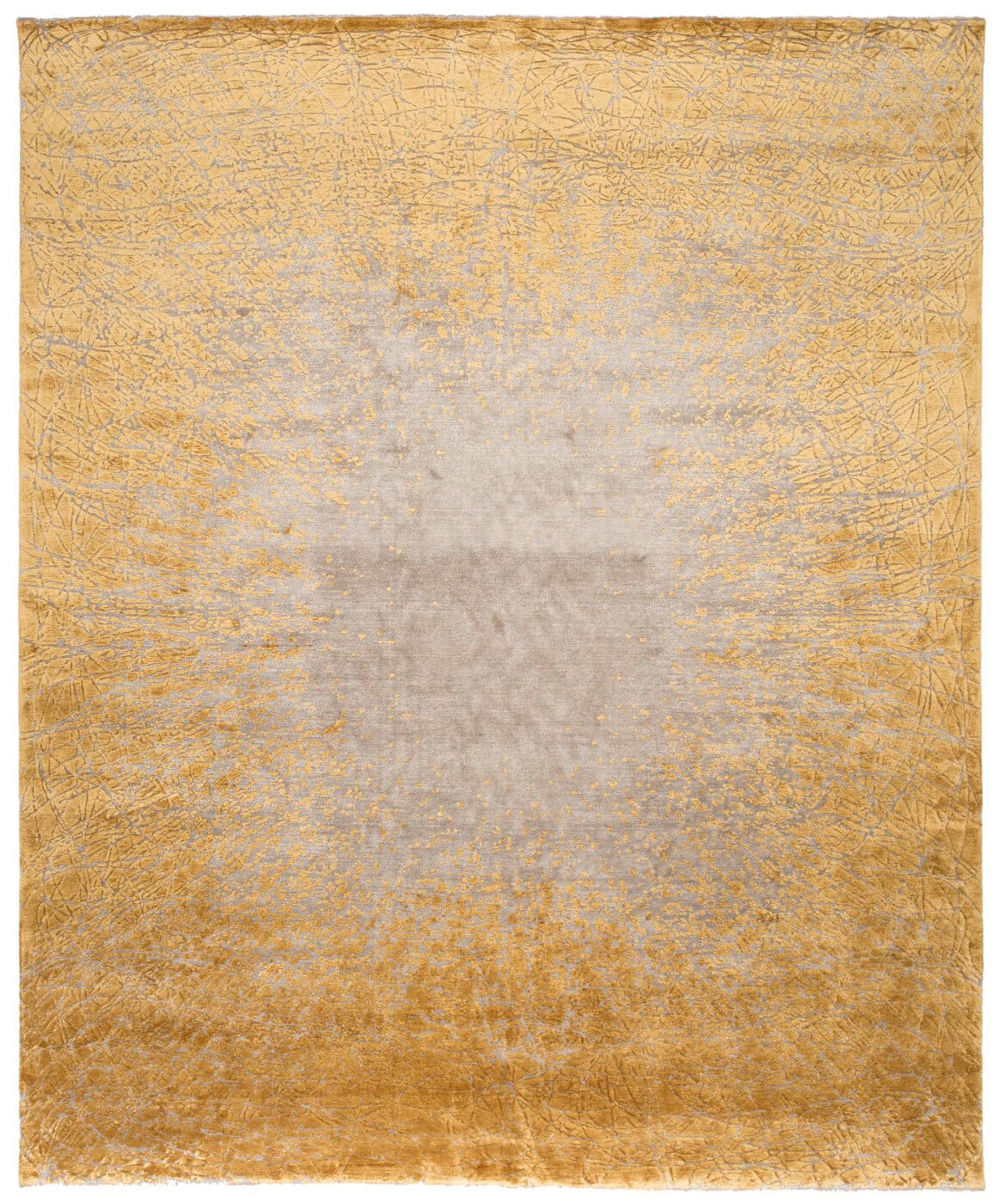 Hand-knotted Dawn Beige Rug