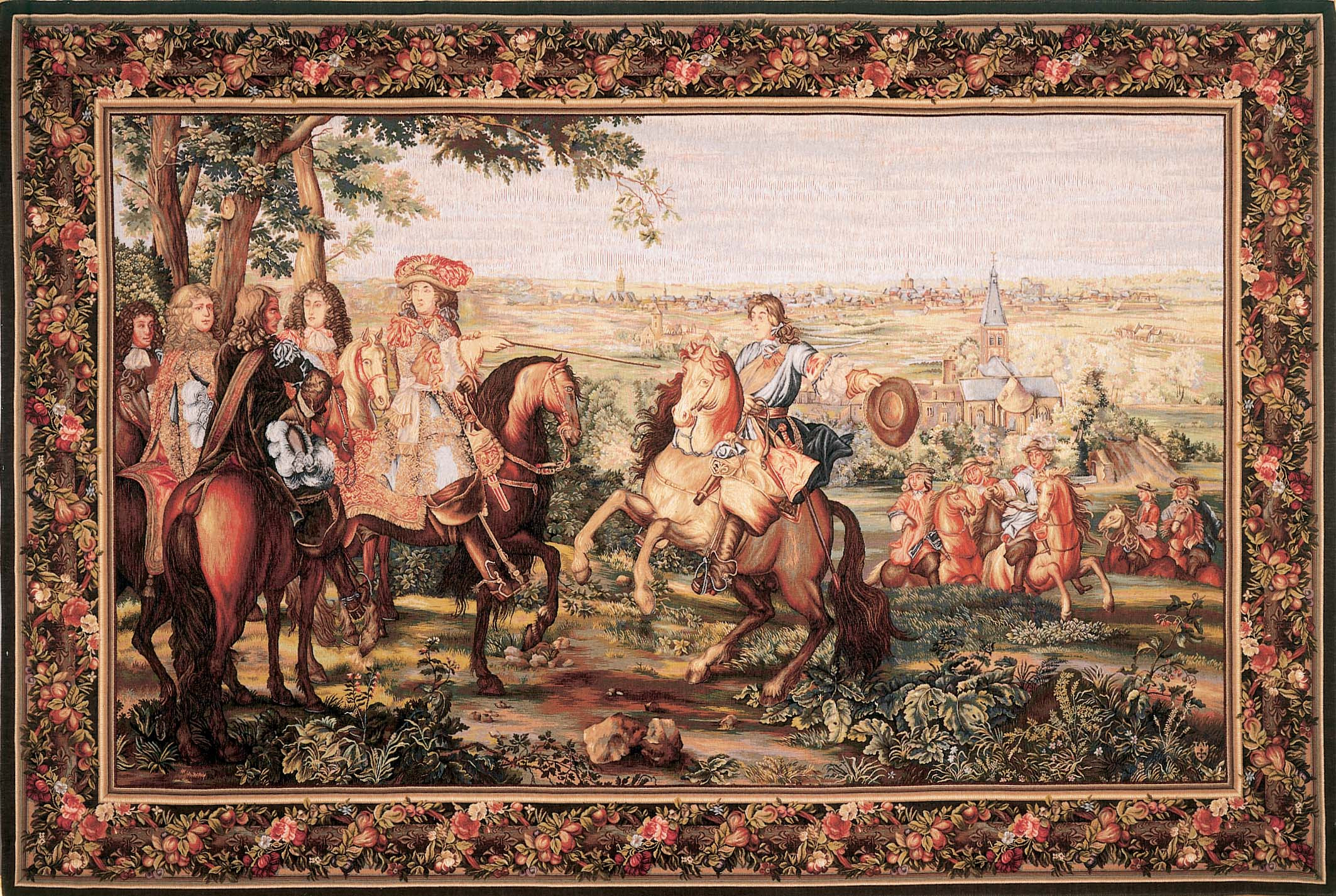 The Capture of Lille Historical Tapestry