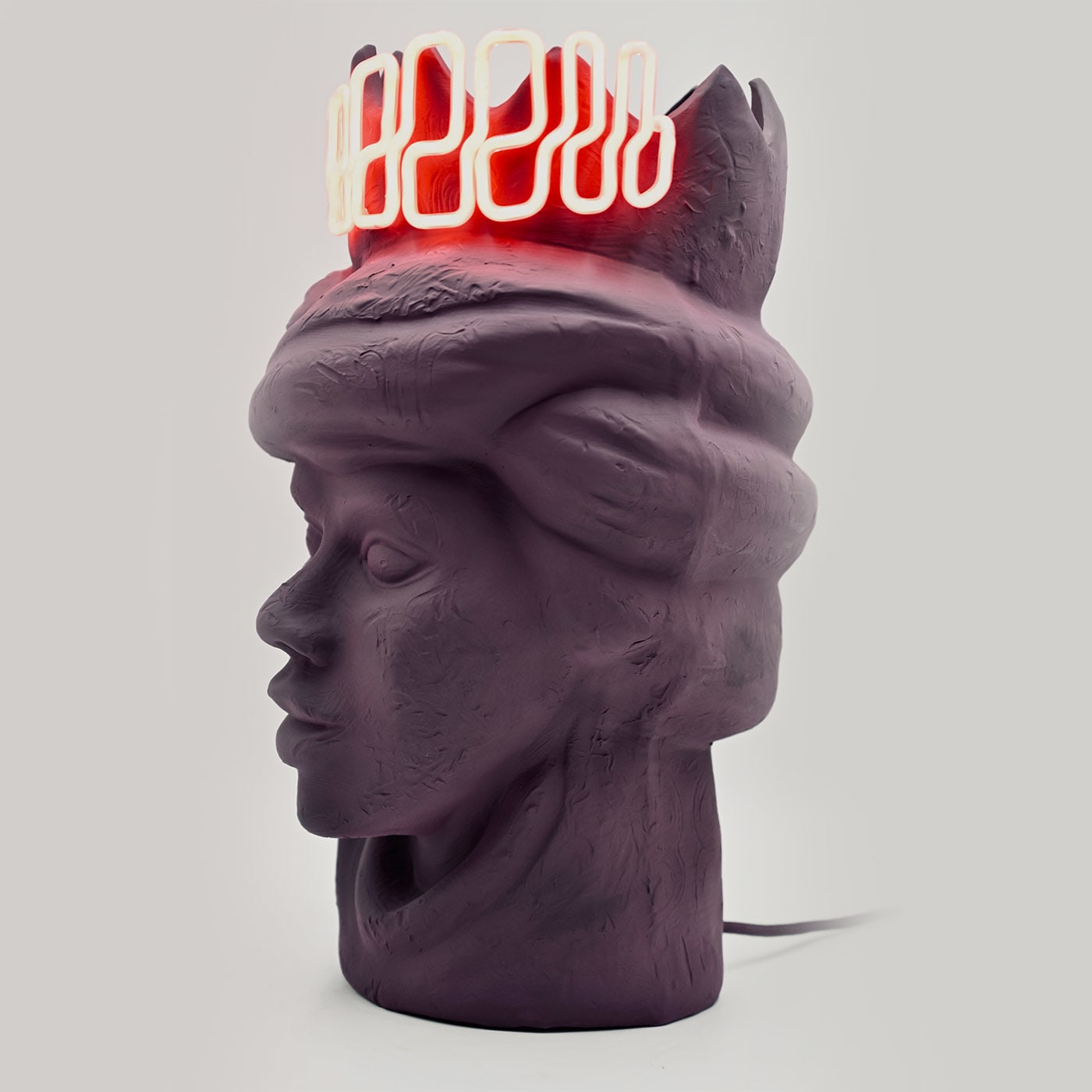 Moor's Head Neo Handmade Sculpture