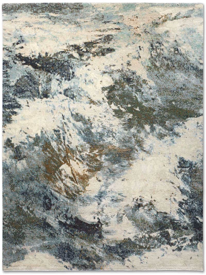 Waves Luxury Handmade Rug