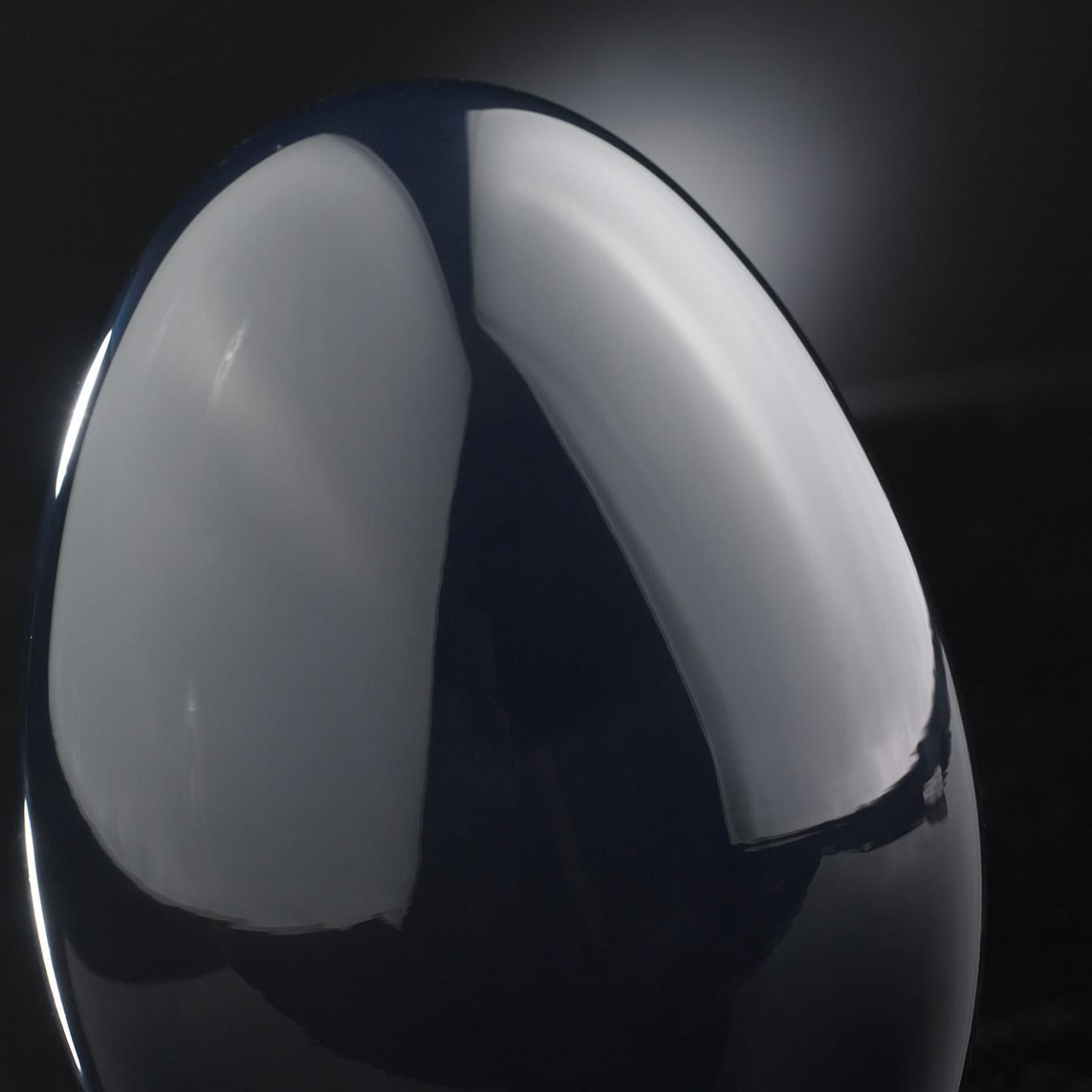 Black Glass Small Egg