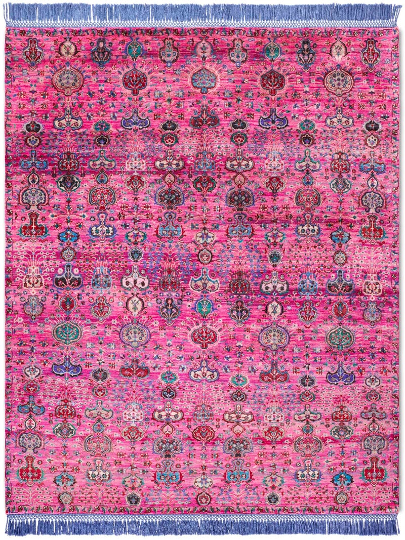 Isfahan Pink Hand-Woven Rug