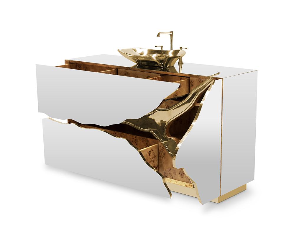 Rift Single Vanity Cabinet