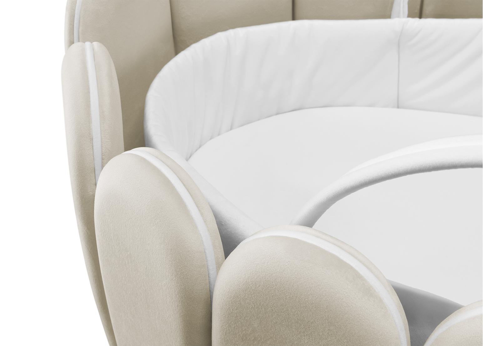 Lotus Gentle Rocking Crib