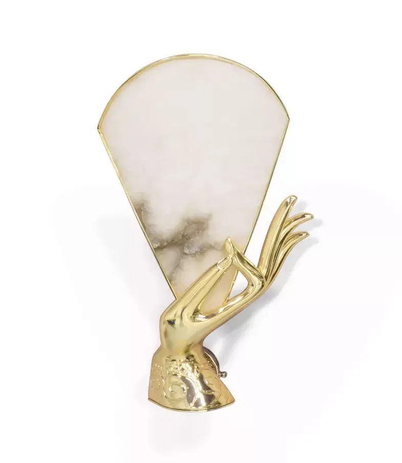 Muse Alabaster Sconce