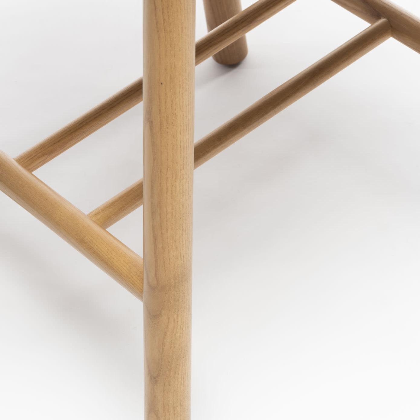 Bel SG-75 Terracotta Ash Wood Bar Stool