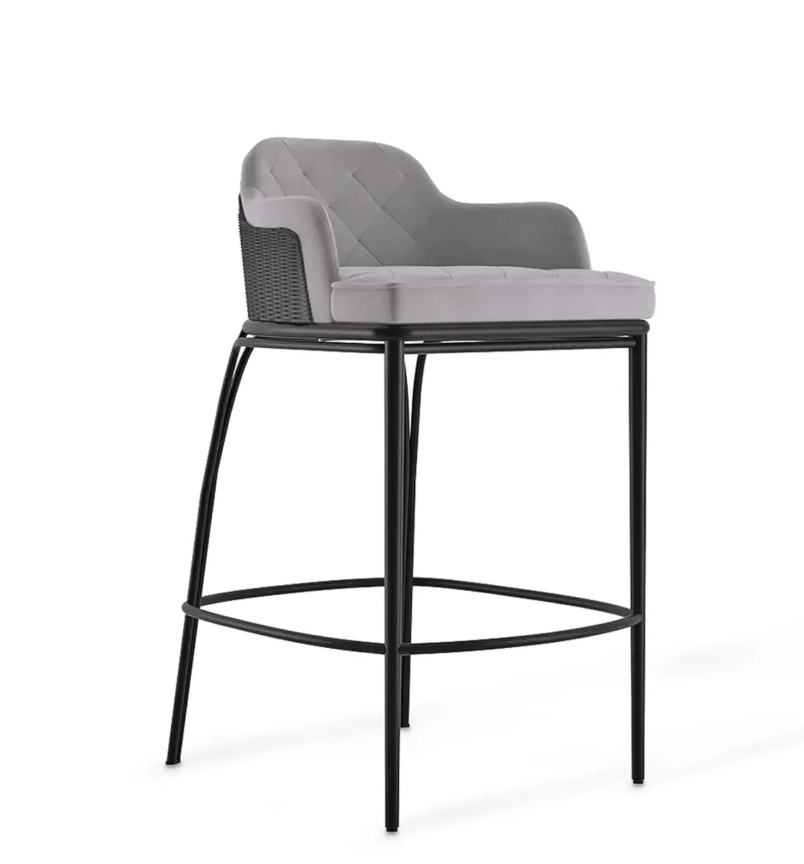 Regal Grey Bar Chair