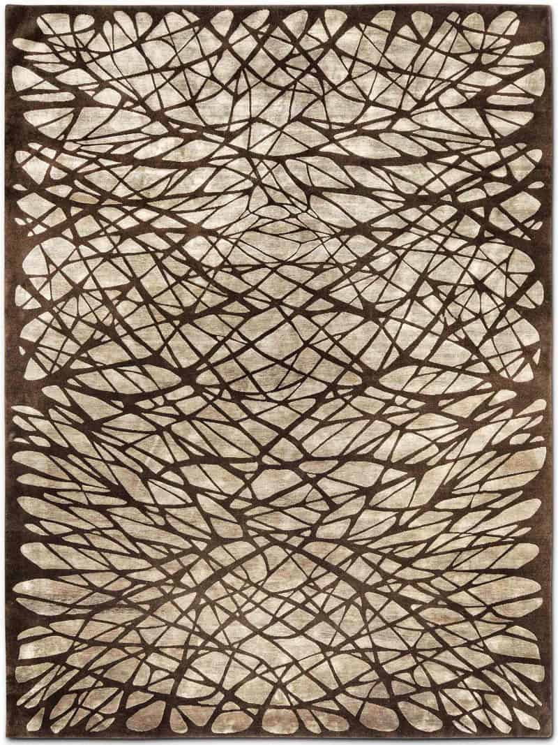 Dresden Brown Exquisite Handmade Rug