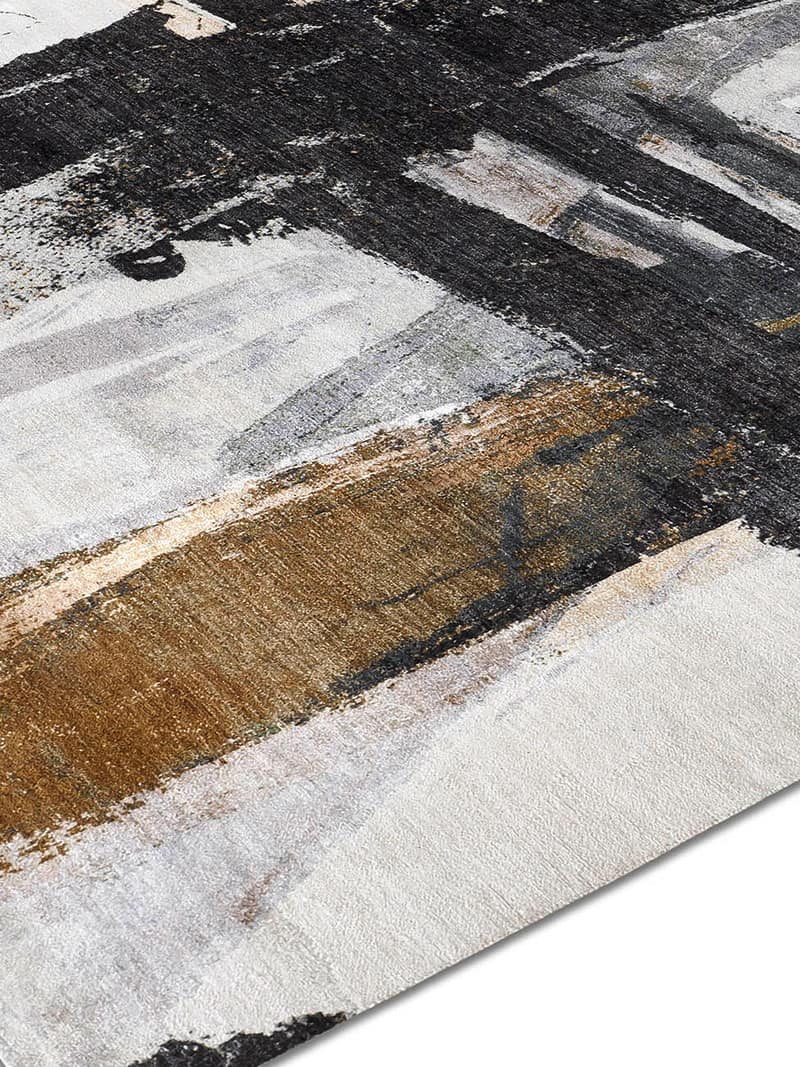 Green Rust Luxury Handmade Rug