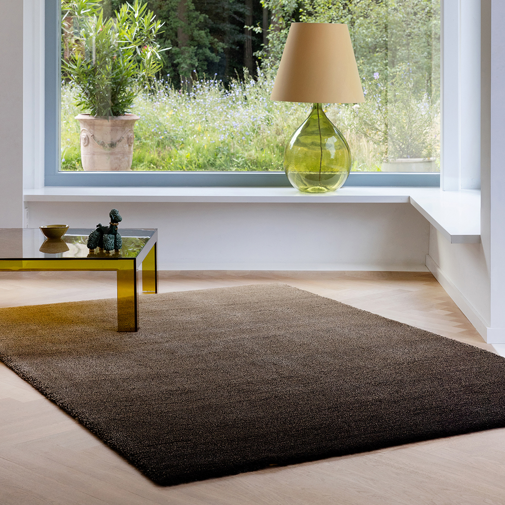 Shade Beige Wool Rug