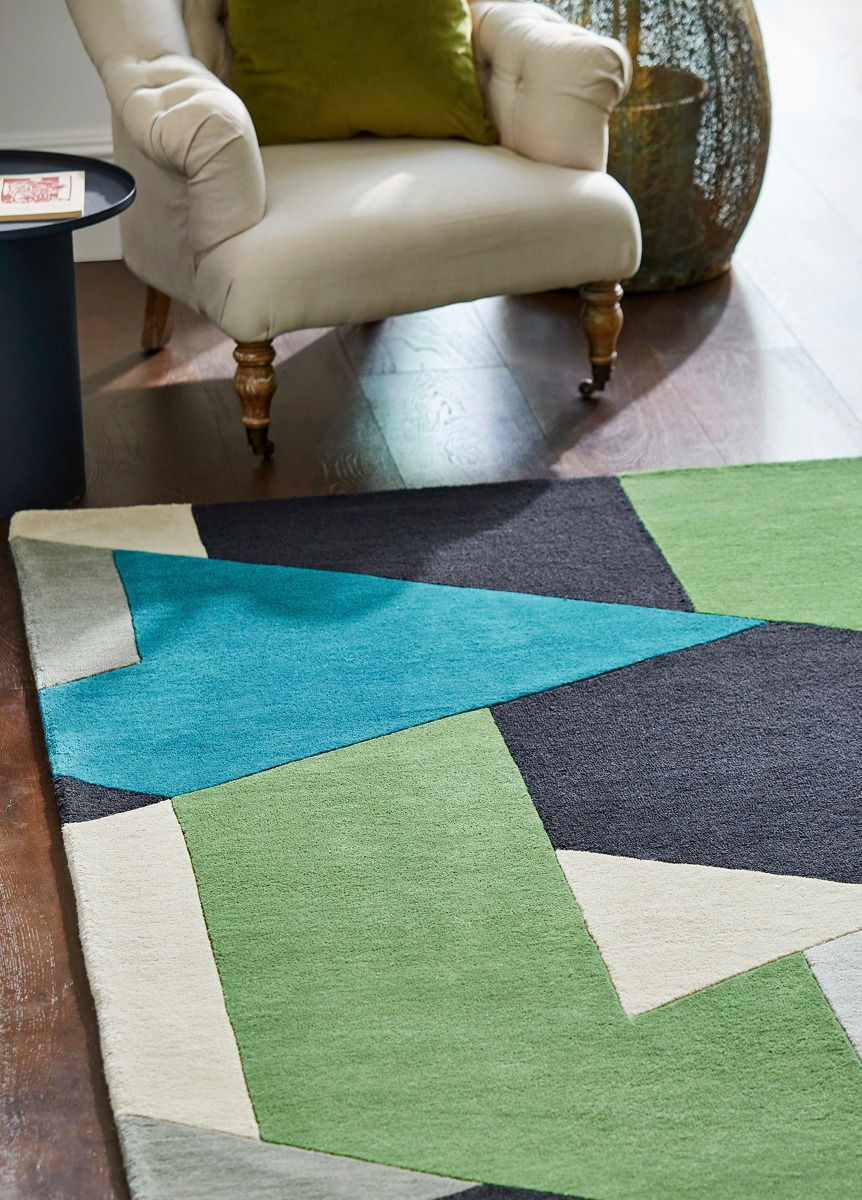 Popova Amazonia Sea Glass Designer Rug