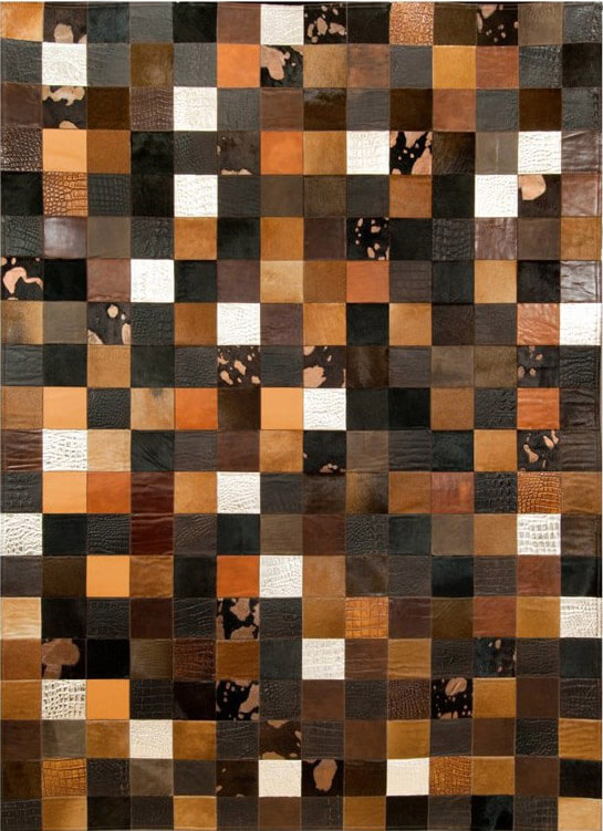 Mosaic Brown Rug