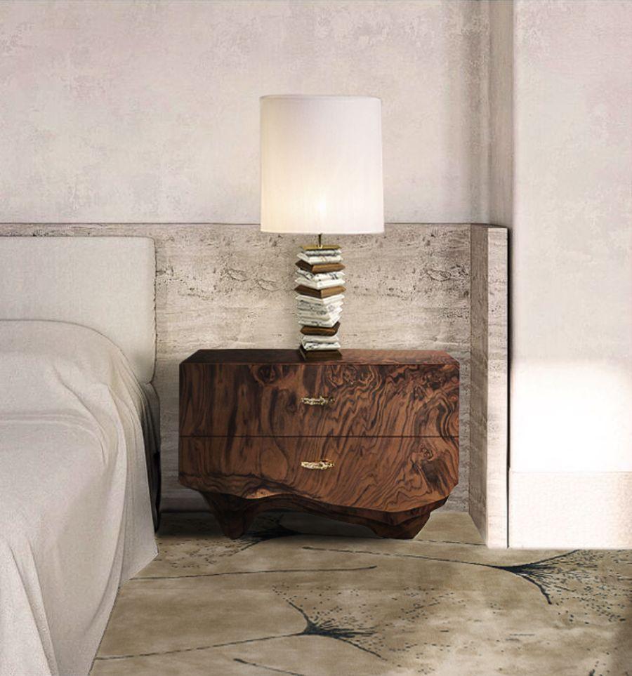 Wooden Bedside Table