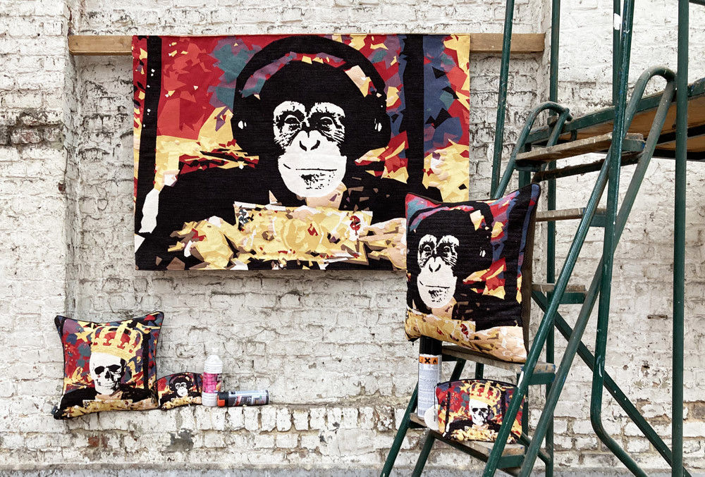 New York Street Art Tapestry