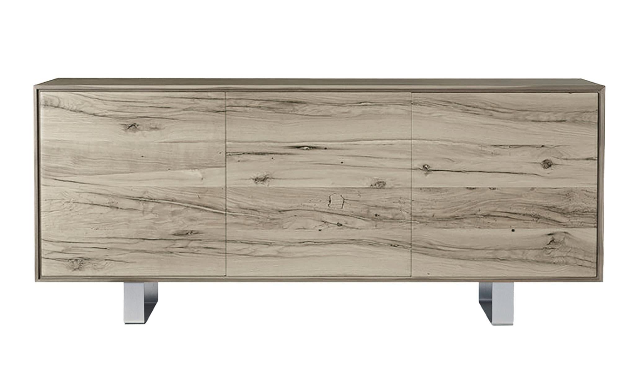 Materia Grey Oak 3-Doors Sideboard